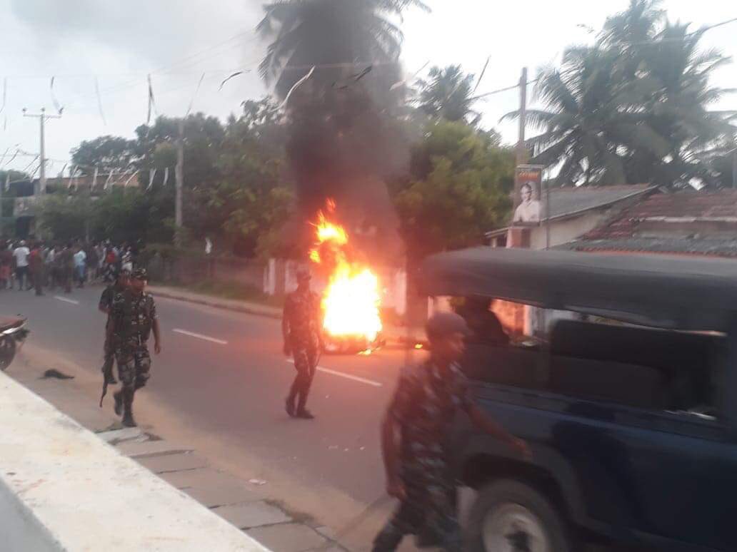 Sri Lanka imposes curfew in Negombo and blocked access to Facebook, WhatsApp, Instagram, YouTube, Viber, and Snapchat after clashes in Negombo between ethnic Sinhalese and Muslim groups. Police has brought situation under control after rioting.   