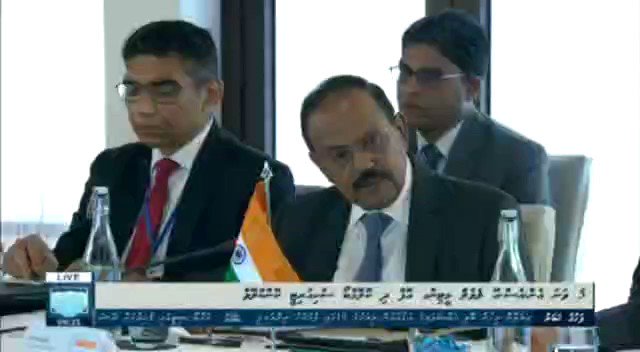 At Colombo security conclave, NSA Ajit Doval says, 'in light of developments in Afghanistan, the problems of narcotics has intensified in last one year'. Points to joint operation by India, Sri Lanka in which over 800kg of drugs wr seized at high seas valued at over $265 mn